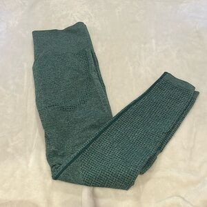 Green M workout leggings